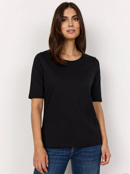 SOYA CONCEPT BABETTE CREW COTTON TEE