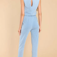 ZSUPPLY RAIN KNIT DENIM JUMPSUIT