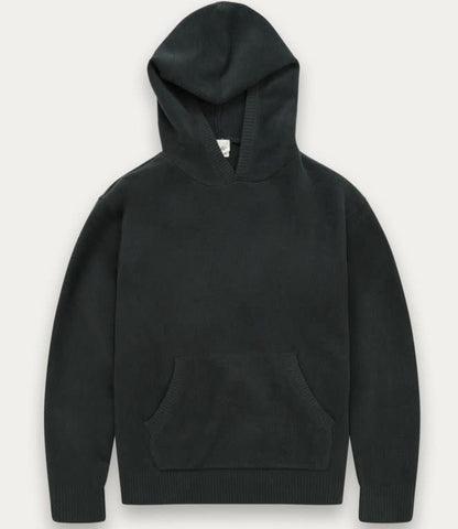 KUWALLA TEXTURED KNIT HOODIE