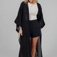 TOFINO POSEY LINEN BLEND OPEN COVER UP
