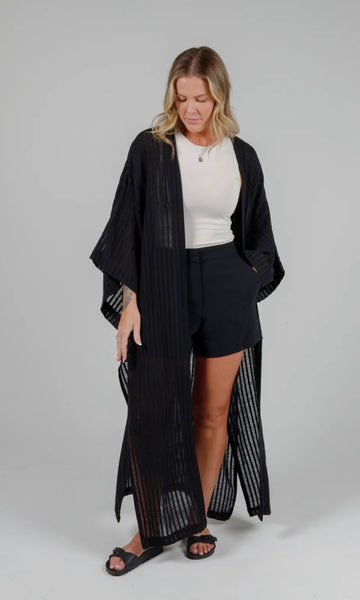 TOFINO POSEY LINEN BLEND OPEN COVER UP