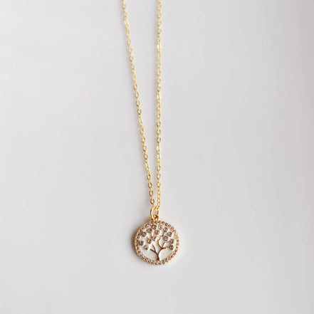 OH SO LOVELY Tree of life necklace