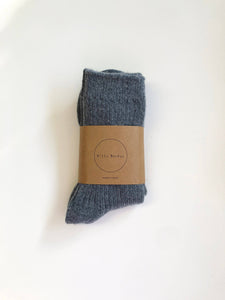 BILLY BAMBOO ICELAND WOOL SOCKS - neutral