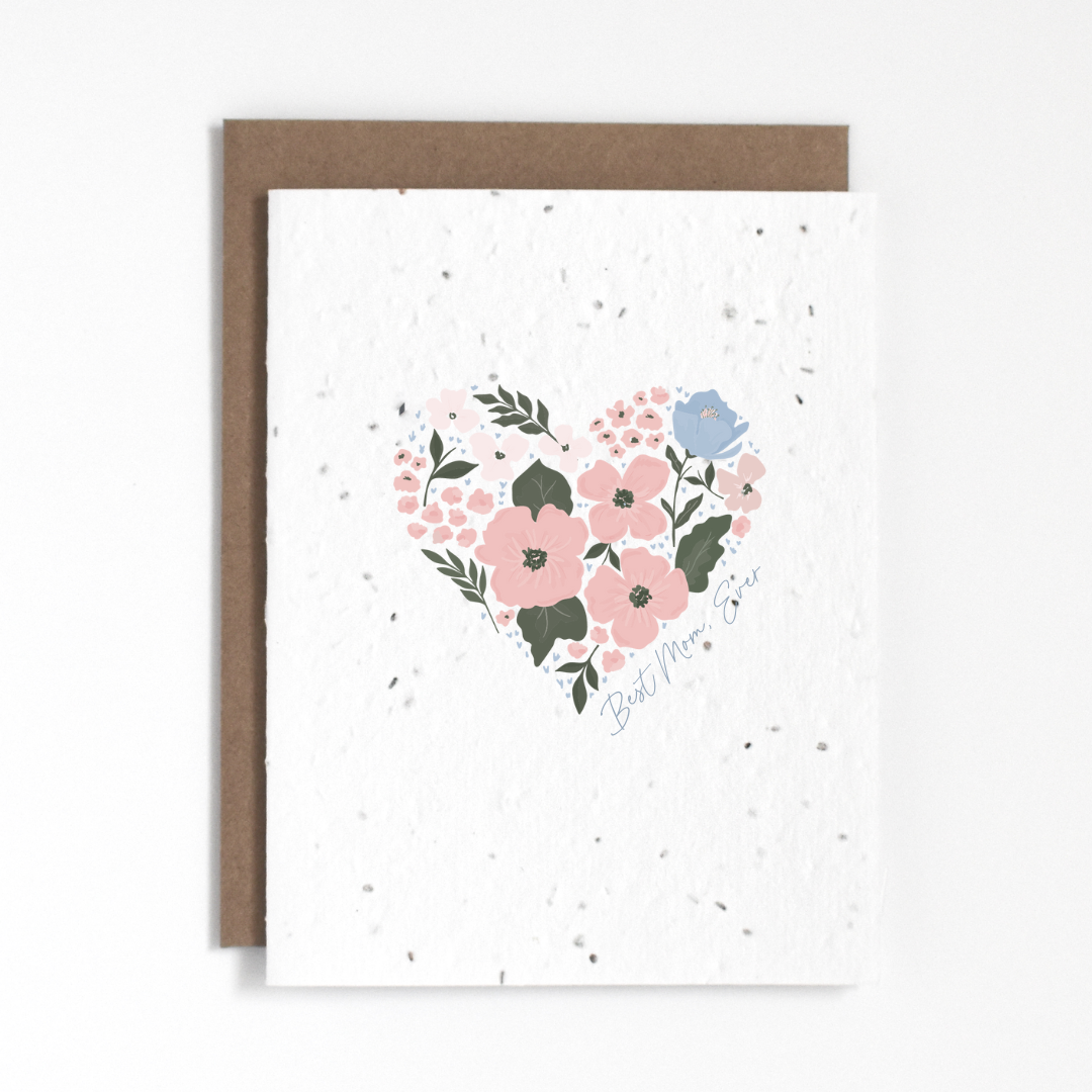 THE GOOD CARD Plantable Greeting Card - Best Mom, Ever