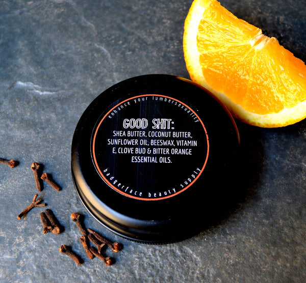 Orange Clove Beard Balm. Beard Cream. Gift Items for Men.