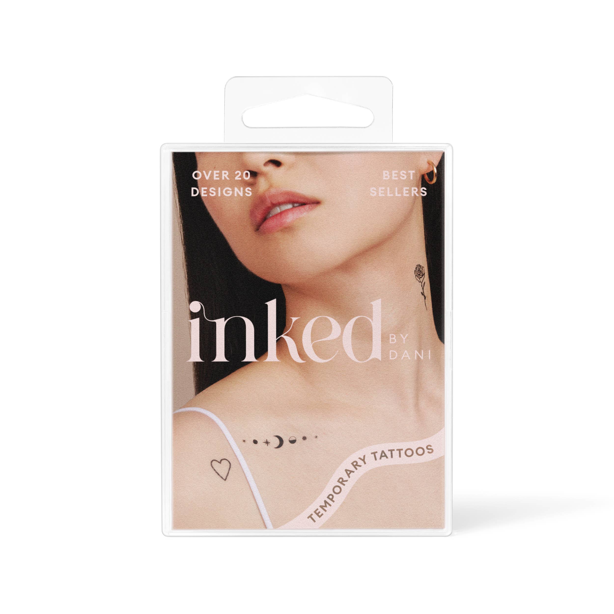 INKED BY DANI Best Sellers Temporary Tattoo Pack