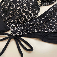 LAZYDAISYSWIMWEAR Streamlined Graceful Contour Elegance Bikini Set