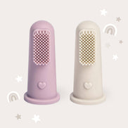 BABY BLISS-Finger Toothbrush Infant -Lavender & Cream