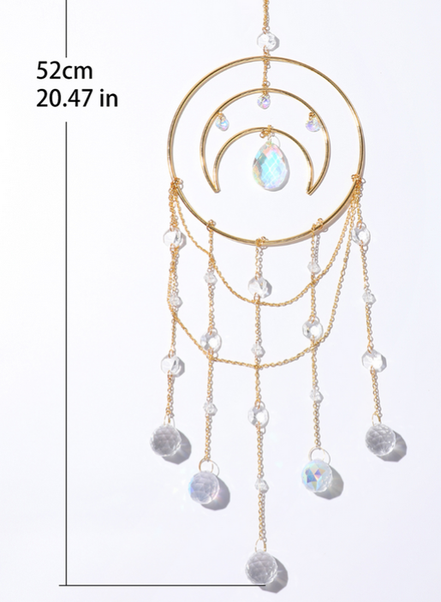Crystolver Teardrop Rainbow Reflection Suncatcher