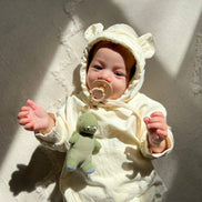 *NEW* Bitzy Pal Natural Rubber Pacifier & Stuffed Animal