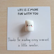UNLIFTED INK S’more Fun With You Mini Friendship Card + Marshmallow