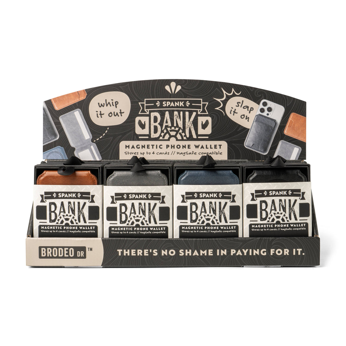 Brodeo Drive Spank Bank Magnetic Phone Wallet