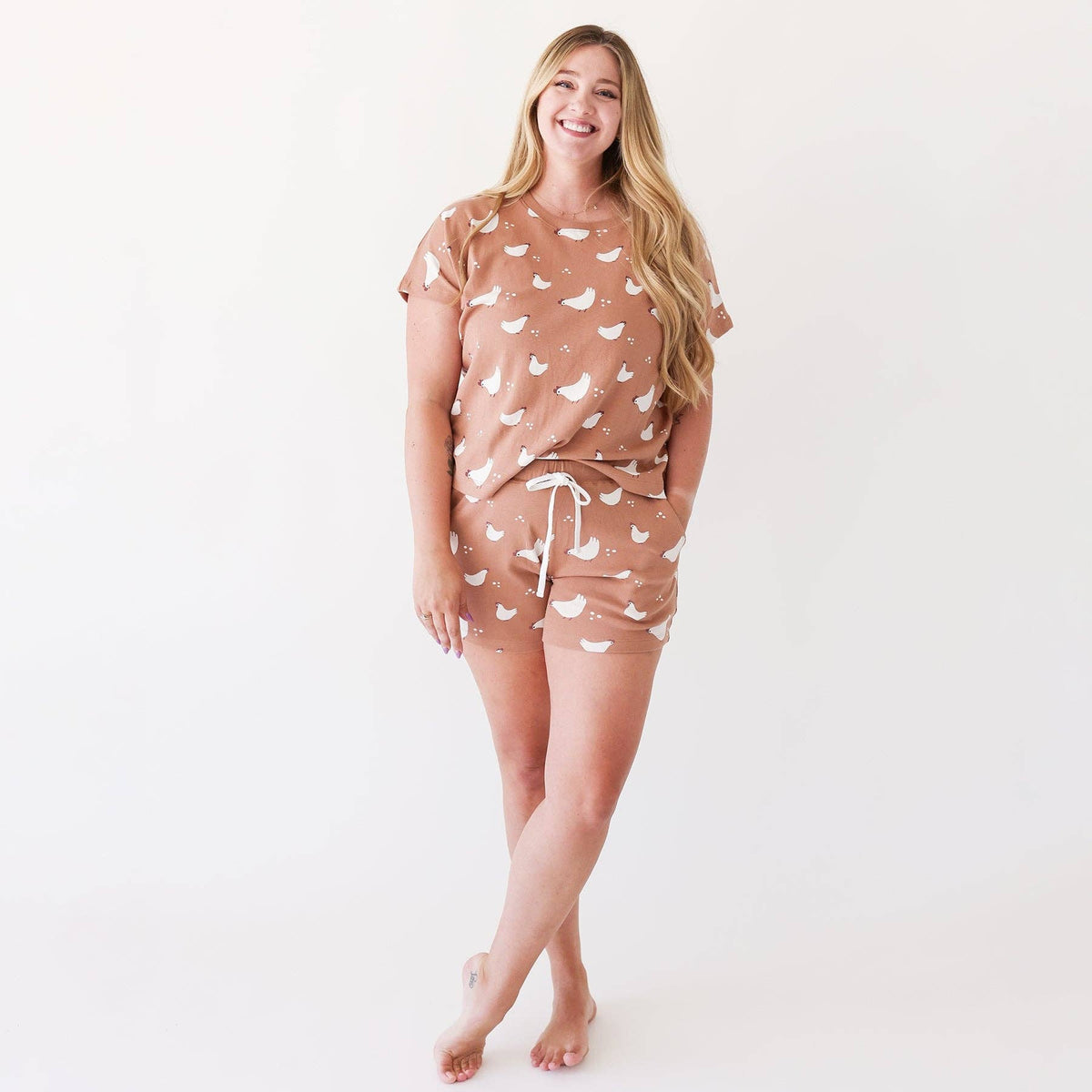 Organic Women's Pajamas - Short Set