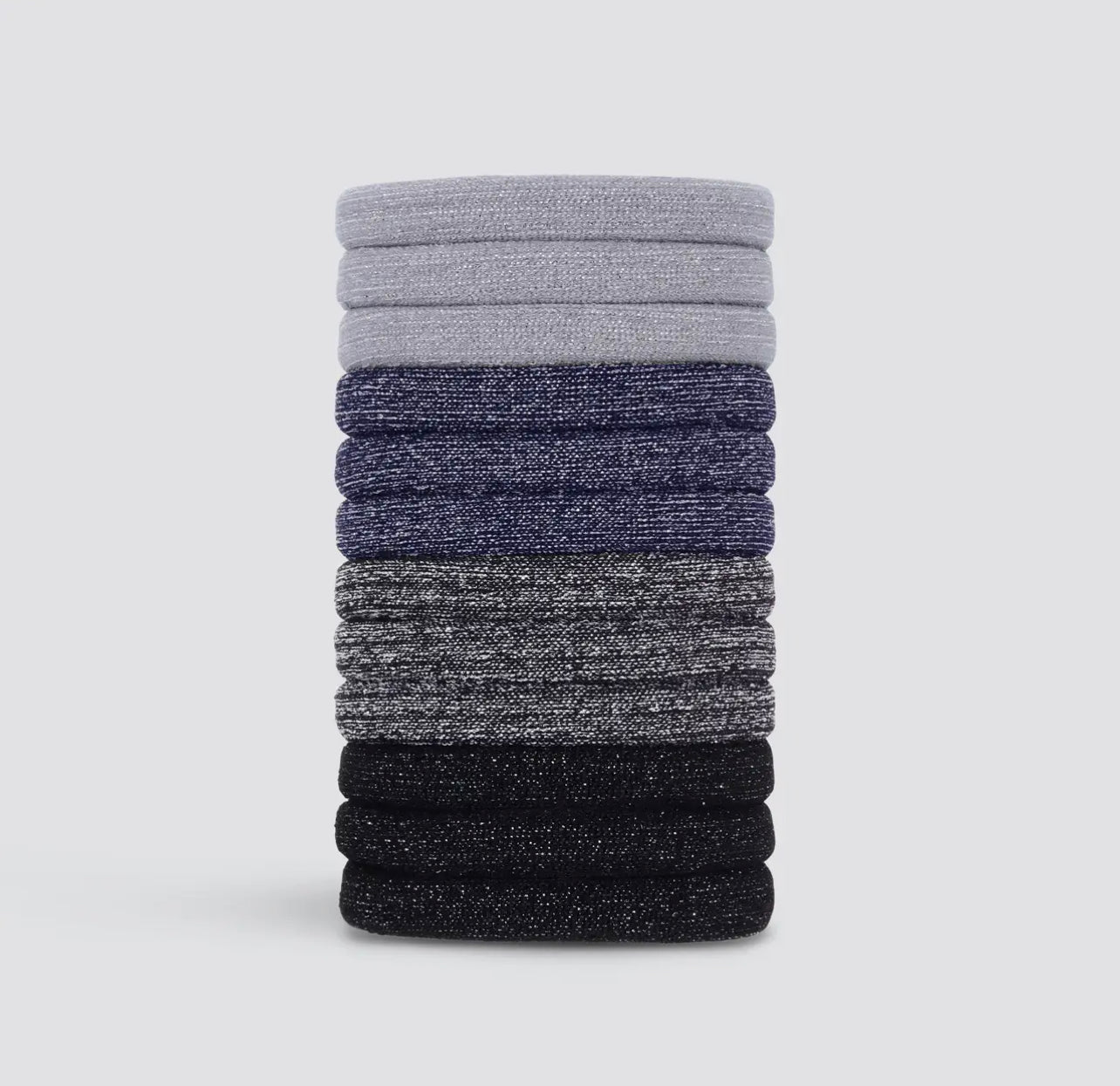 KITSCH RECYCLED NYLON GLITTER ELASTICS