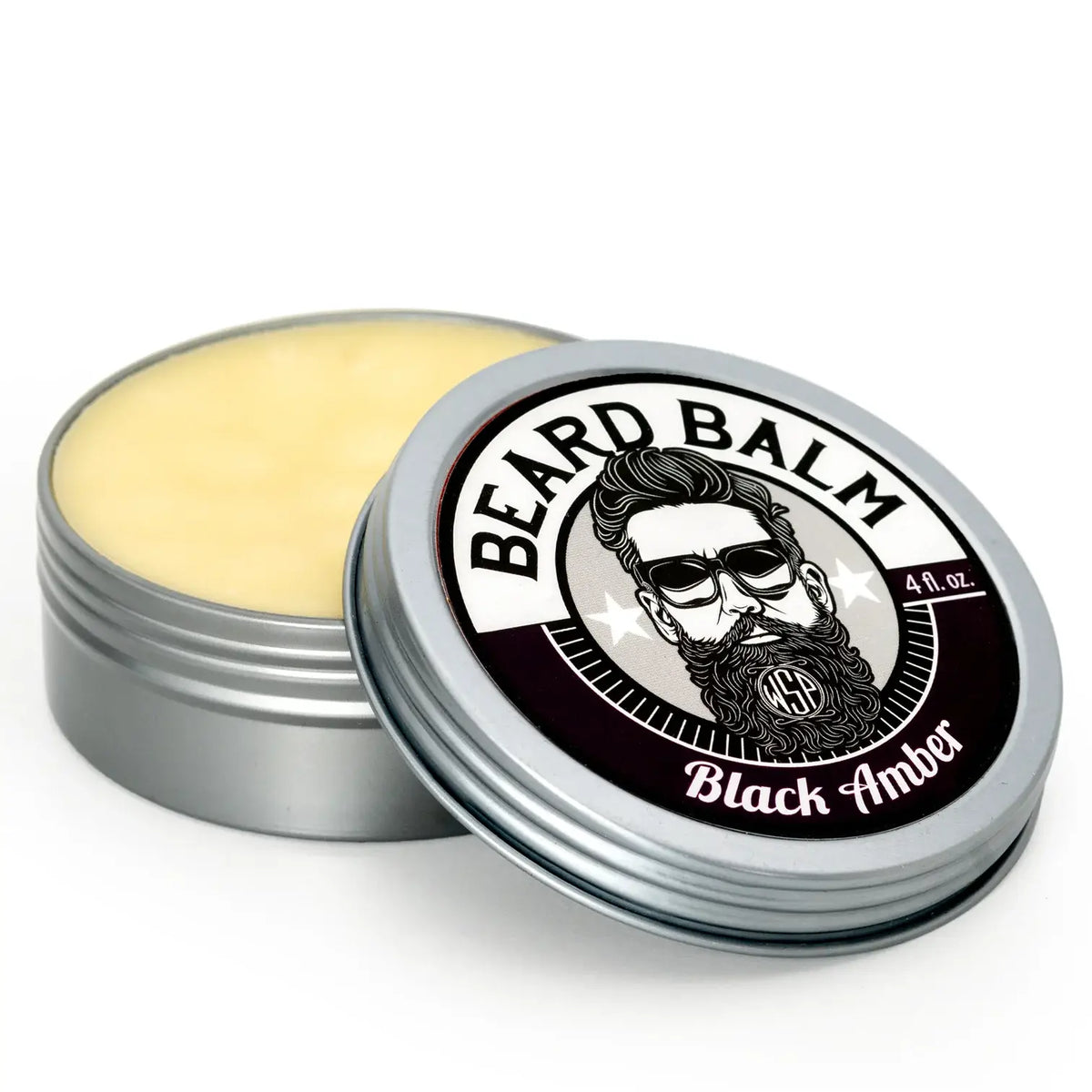 WET SHAVING 4oz Beard Balm - Black Amber Vanille