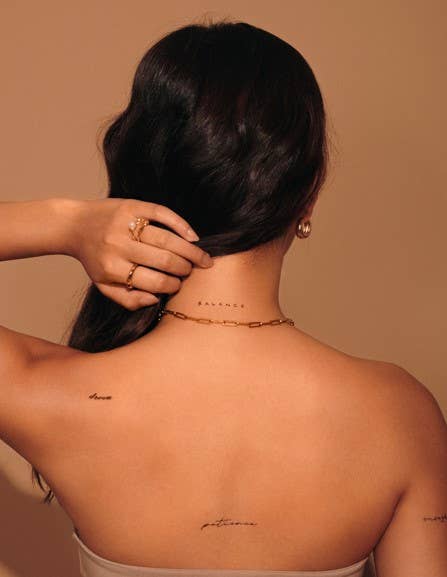 INKED BY DANI Statement Temporary Tattoo Pack