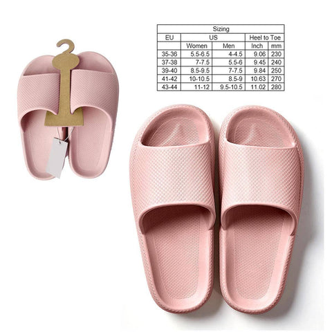 Bodico Adult Extra Plush Slides, 5 Sizes, 5 Colors