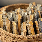 White Sage Smudge Sticks with Palo Santo