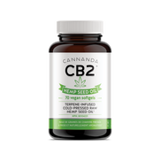 CANNANDA CB2 HEMP SEED OIL >> Vegan Softgels (70 Vegan Softgels)