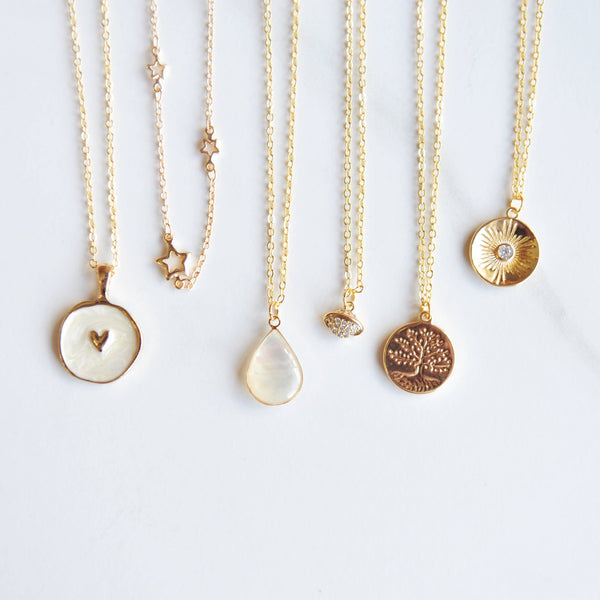 Oh So Lovely ARIELLA, Sweet Heart Necklace, Pretty Gift for her