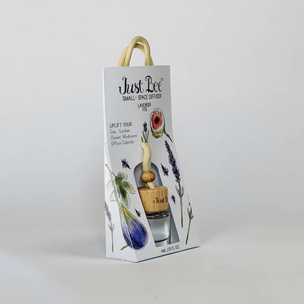 JUST BEE Small-Space Hanging Diffuser - Lavender Fig