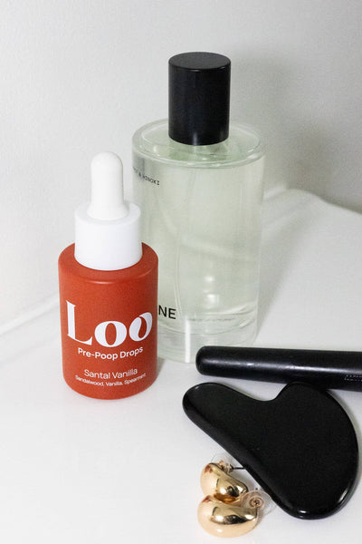Loo Pre-Poop Toilet Drops — Santal Vanilla