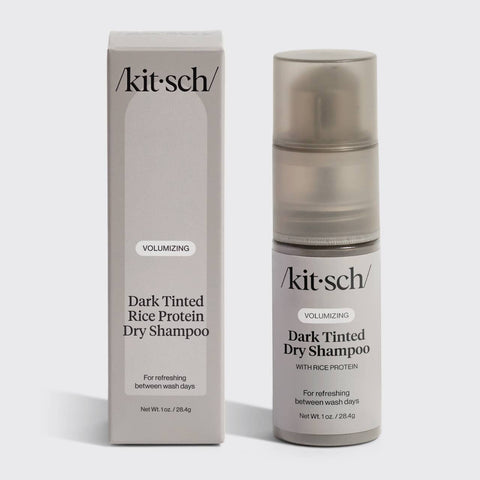 KITSCH Volumizing Rice Protein Dry Shampoo - Dark Tinted 1 oz