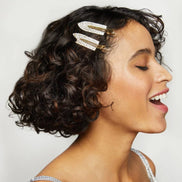 KITSCH Holiday Gift of Glam Creaseless Clips 2pc Set - Rhinestone