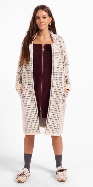 SAGE THE LABEL MARCEAU
HOUNDSTOOTH COAT