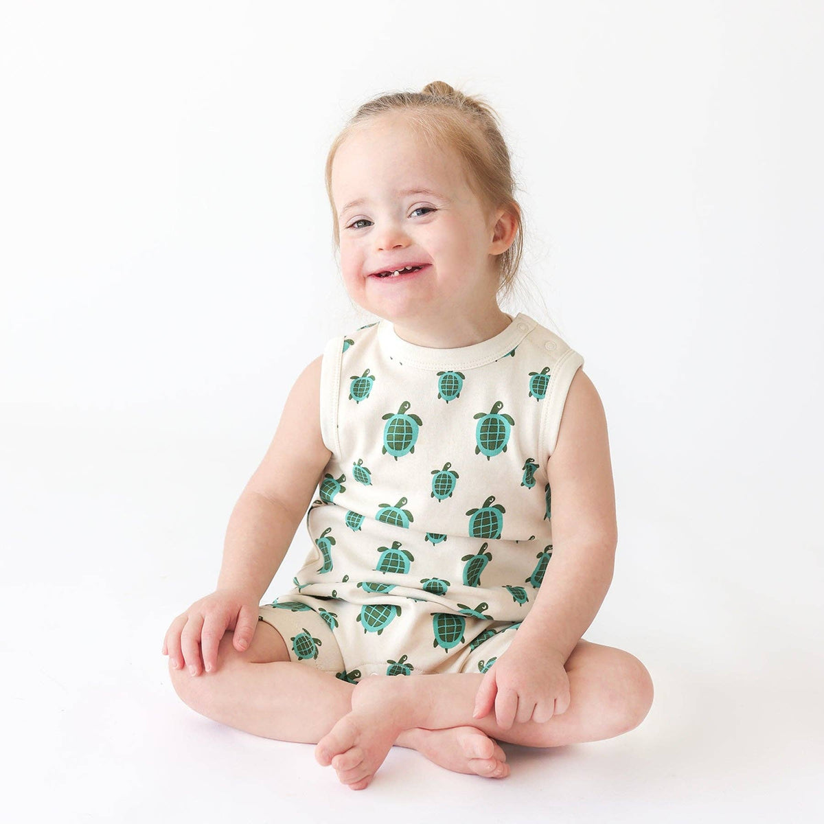 BABY Tank Rompers - ORGANIC COTTON-Signature Prints