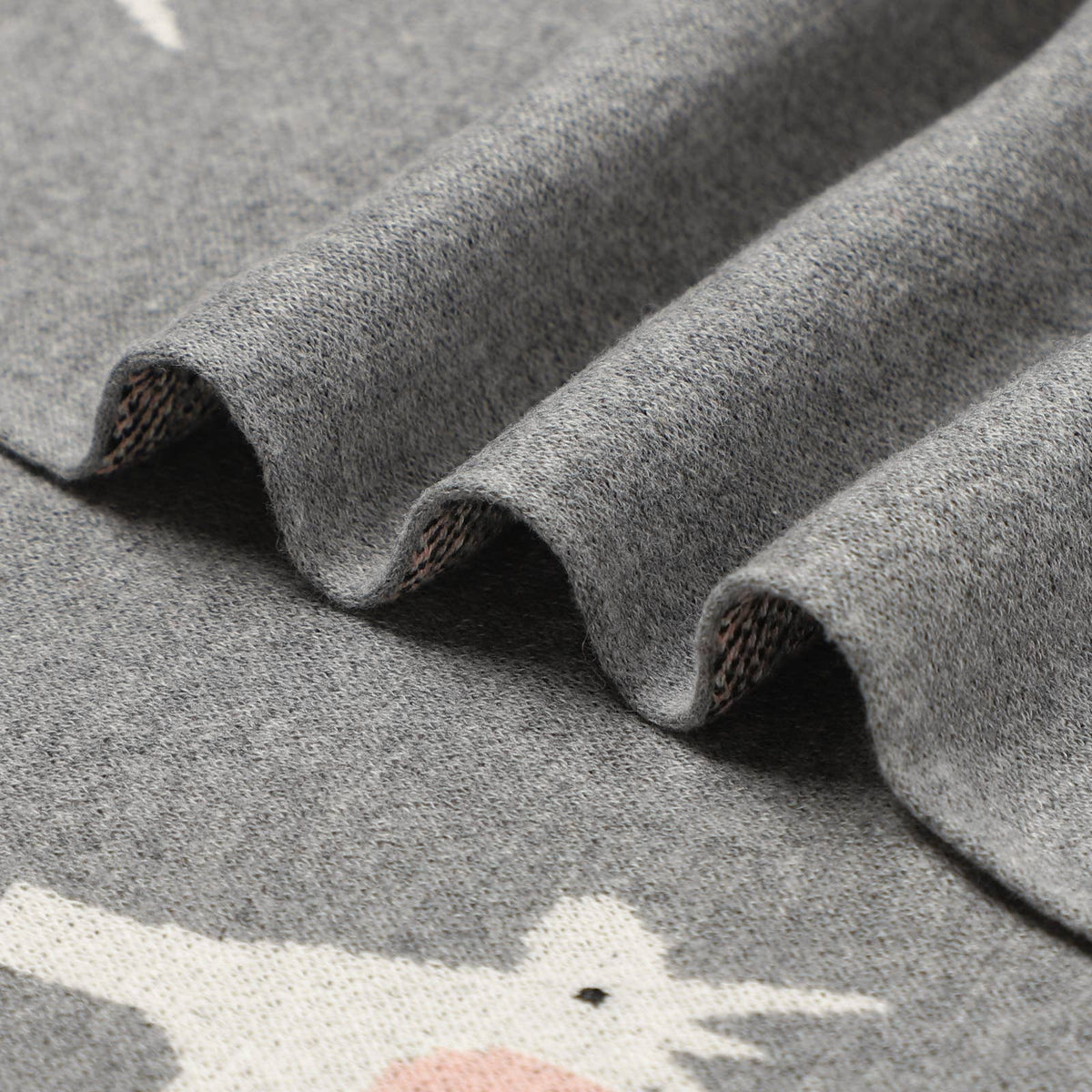 Bleu La La 100% Luxury Cotton Swaddle Receiving Baby Blanket - Unicorn