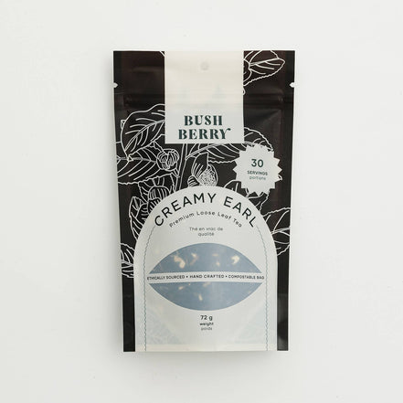 BLUSH BERRY Organic Creamy Earl Grey Loose Leaf Tea