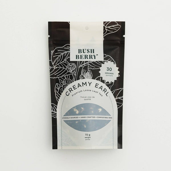 BLUSH BERRY Organic Creamy Earl Grey Loose Leaf Tea