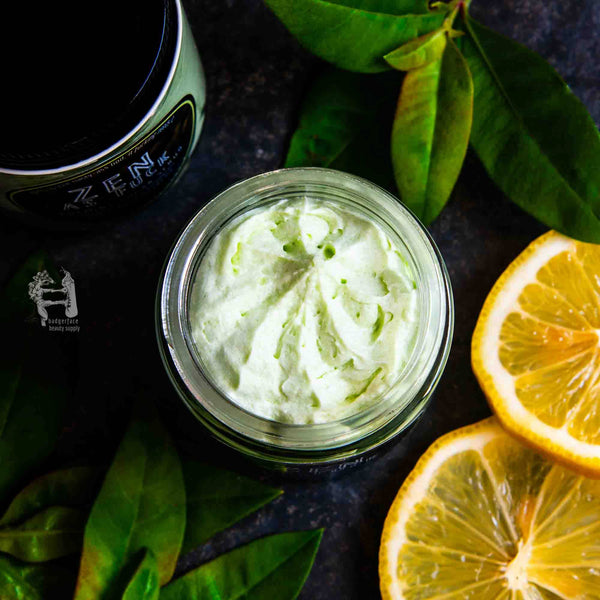 Badgerface Green Tea Scrub. Zen Gift. Yoga Gifts. Natural Body Scrub.