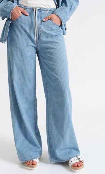 DAZE MADISON DRAW STRING- MID RISE WIDE LEG-WHIMSY