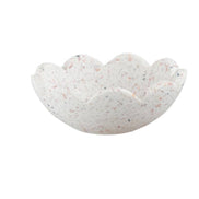 TRUU Terrazzo Tray with Scalloped Edge