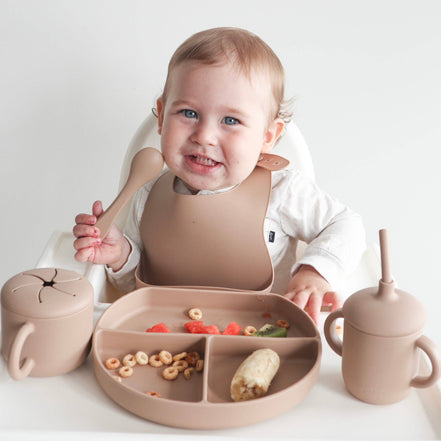 Baby bliss Sippy Cup with Straw, Spill-Proof & Anti-Stain - Sage