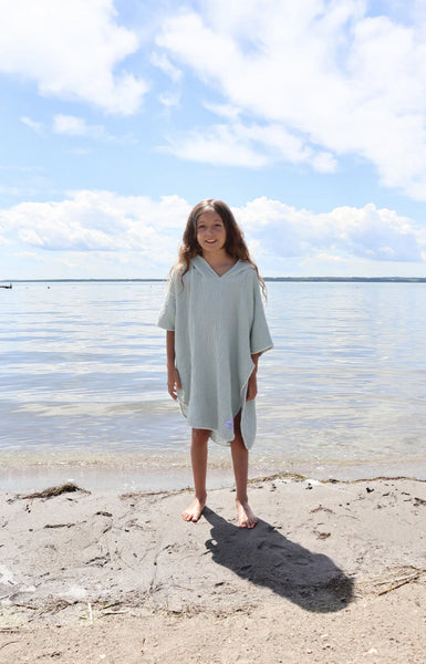 TOFINO THE PEBBLE | Kid's Muslin Poncho