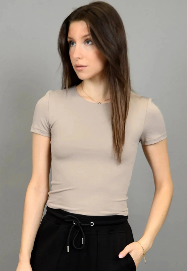 RD STYLE ROXI SS CREW NECK
