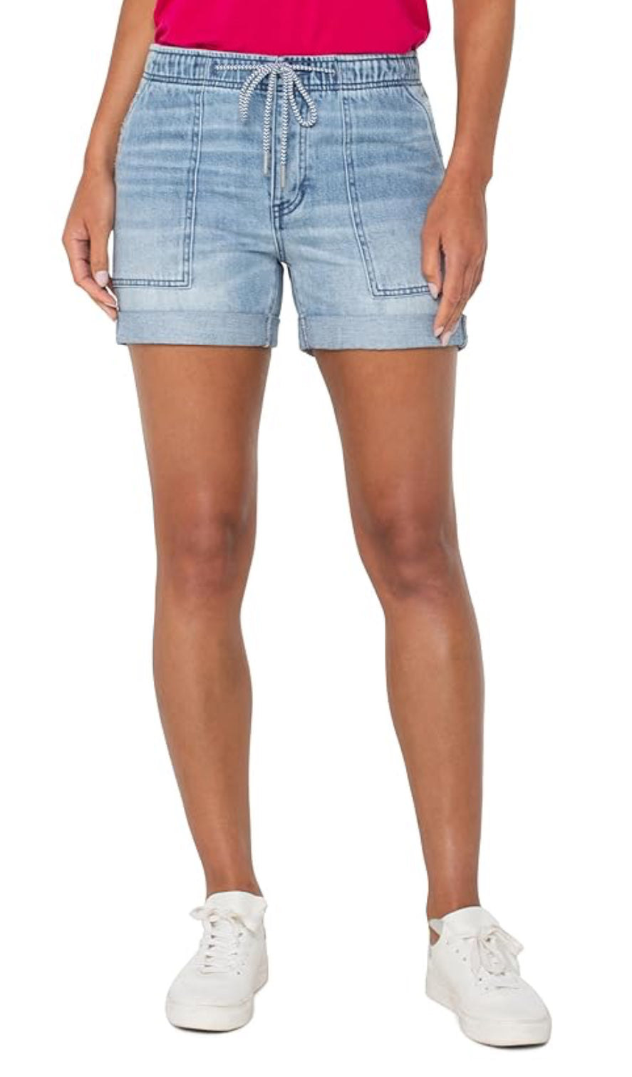 LIVERPOOL RASCAL SHORT W/PORKSHOP POCKET CUFF HEM
