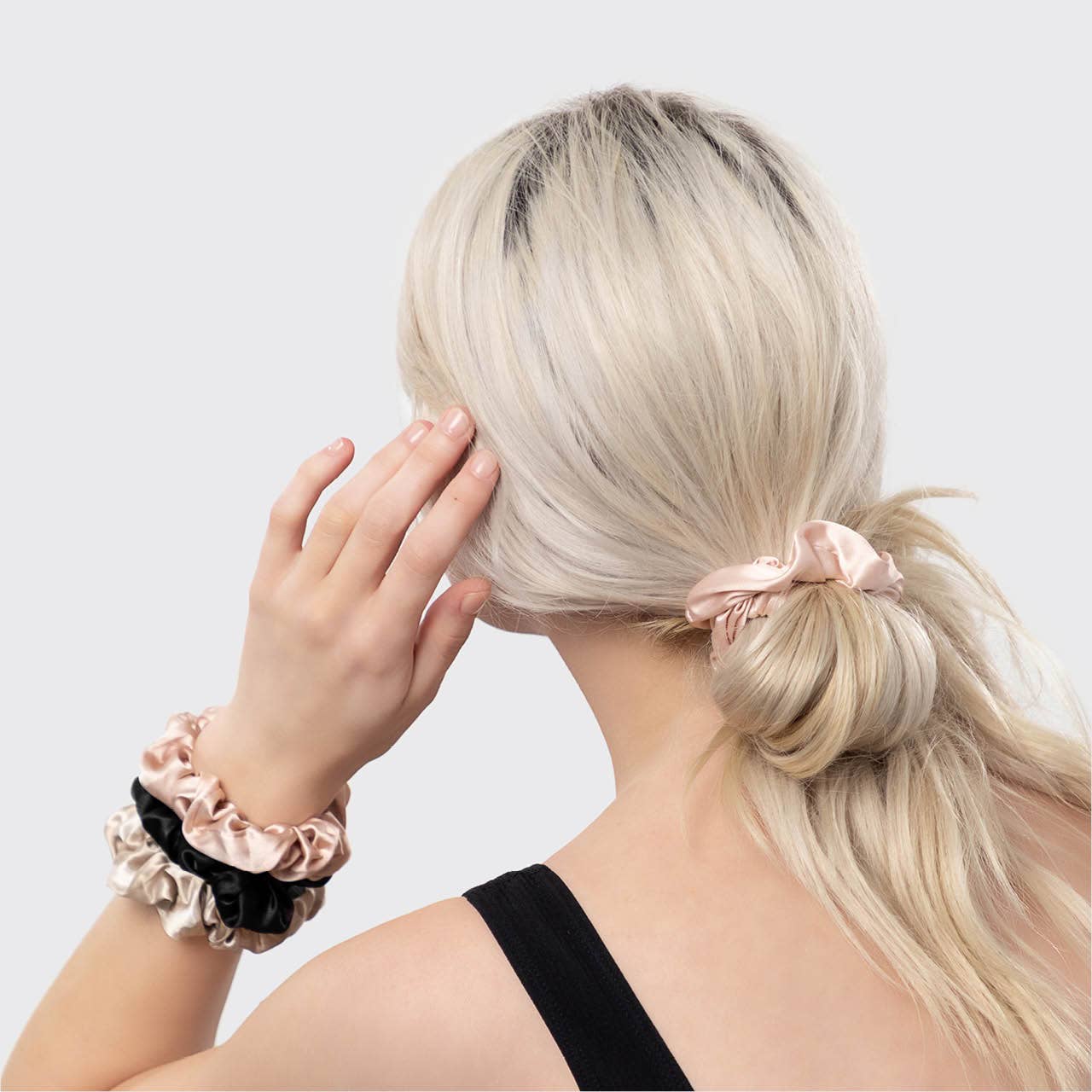 KITSCH Satin Sleep Scrunchies 5pc - Assorted