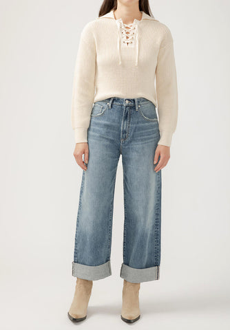 SILVER VINTAGE ANKLE WIDE LEG