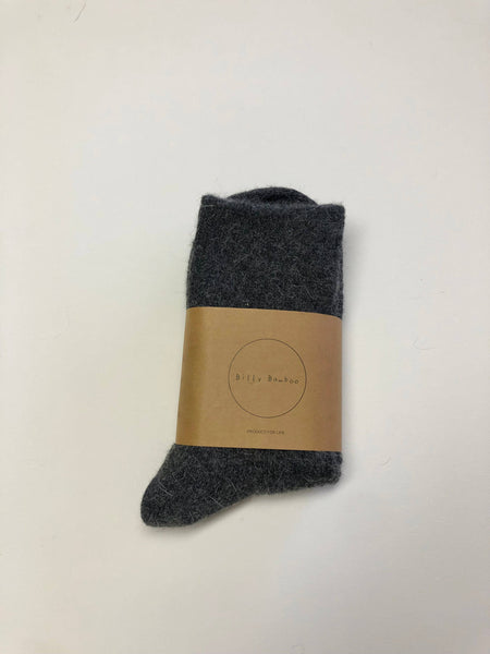 BILLY BAMBOO ICELAND WOOL SOCKS - neutral