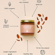 NOMZ Organic almond nut butter