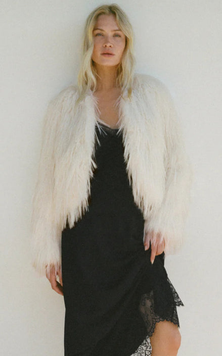 ZSUPPLY CYNDI FAUX FUR JACKET