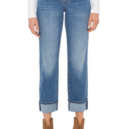 LIVERPOOL MARLEY GIRLFRIEND CROP W CUFF-CAMPUS