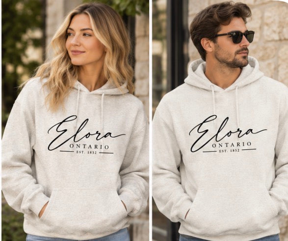 ELORA SCRIPT LOGO HOODIE