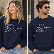 ELORA SCRIPT LOGO CREWNECK