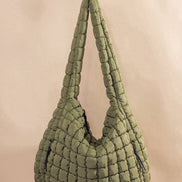 24 POPS Oversized Quilted Carryall Crossbody Bag