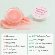 MOTHER MADE Super Plumping Vitamin E Vegan Lip Mask Balm